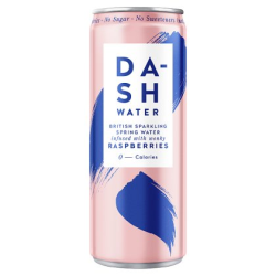 DASH Sparkling Raspberry Drink Can 