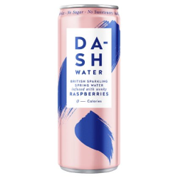 DASH Sparkling Raspberry Drink Can