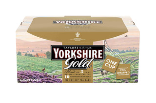 Yorkshire Tea Gold Tagged & Enveloped