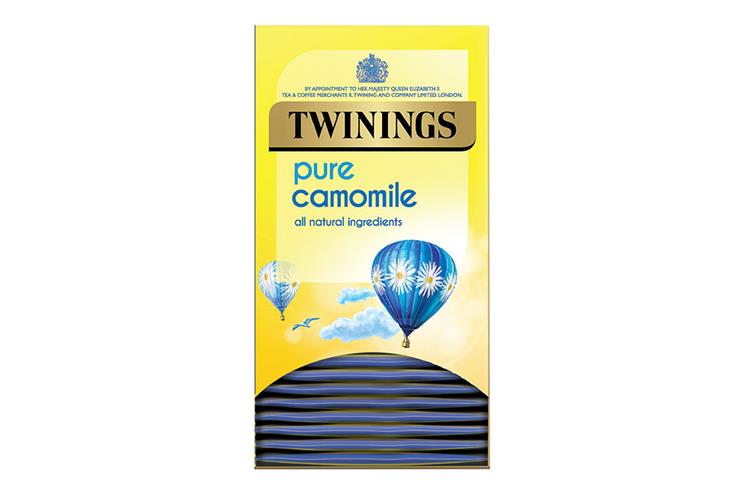Twinings Camomile Envelope Tagged Teabags