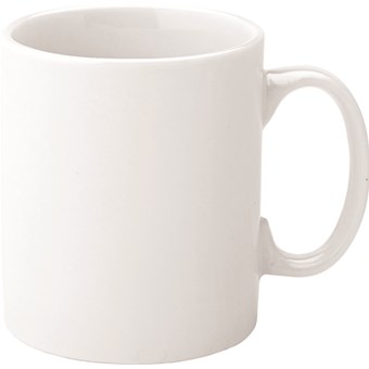 Pure White Economy Straight-Sided Mug