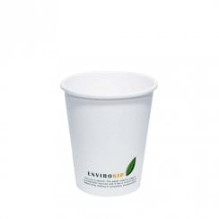 8oz Biodegradable Hot Drink Paper Cup - Single Wall 