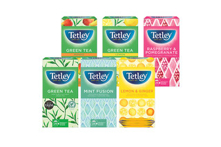 Tetley Fruit and herbal variety pack String & Tag envelope