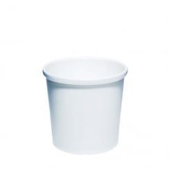 12oz White Soup Container 