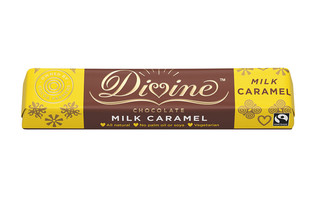 Divine Fairtrade Caramel Milk Chocolate 40g