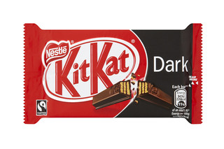 KitKat 4 Finger 70% Dark Chocolate Bar, 41.5g