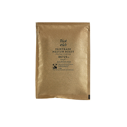 Black + White Coffee Co. Fairtrade Medium Roast Filter Coffee