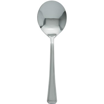 Utopia Harley Pattern Soup Spoon