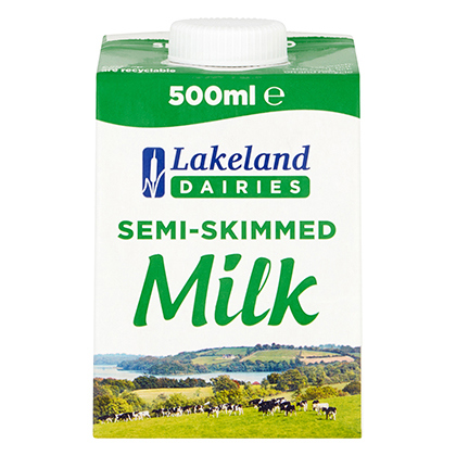 Lakeland Dairies UHT Semi-Skimmed Milk