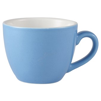 Blue Royal Genware Porcelain Bowl Shaped Cup - 250ml