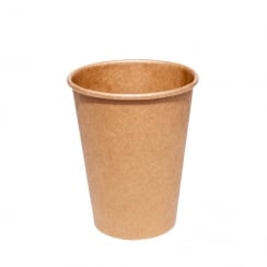 12oz Brown Paper Cup - Single Wall