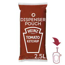 Heinz Tomato Ketchup Sauce Dispenser Pouch 2.5L