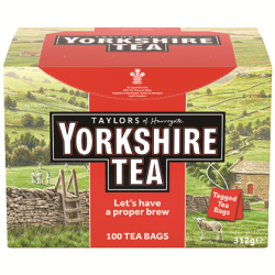 Yorkshire Tea Tagged Tea Bags