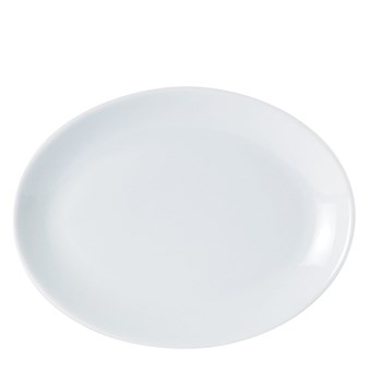 Porcelite 30cm Oval Plate