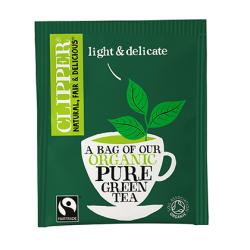 Clipper Fairtrade Organic Green Envelope Tea