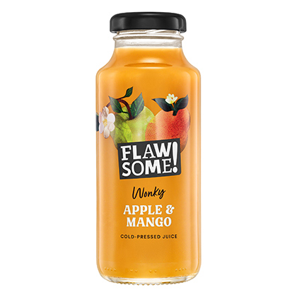 Flawsome! Apple & Mango cold-pressed juice