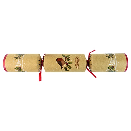 12" Trussell Trust Kraft Robin Charity Crackers