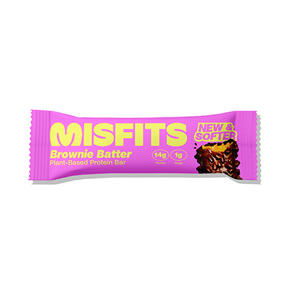Misfits Plant-Based Brownie Batter Protein Bar 50g
