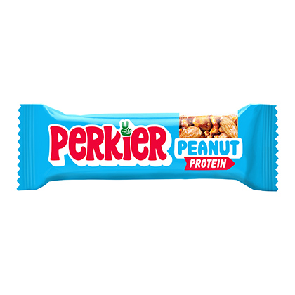 Individually wrapped Perkier Peanut Bar