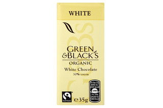 Green & Black's Organic White Chocolate Bar 35g