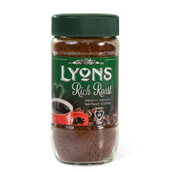 Lyons Rich Roast Instant Coffee Granules 100g 