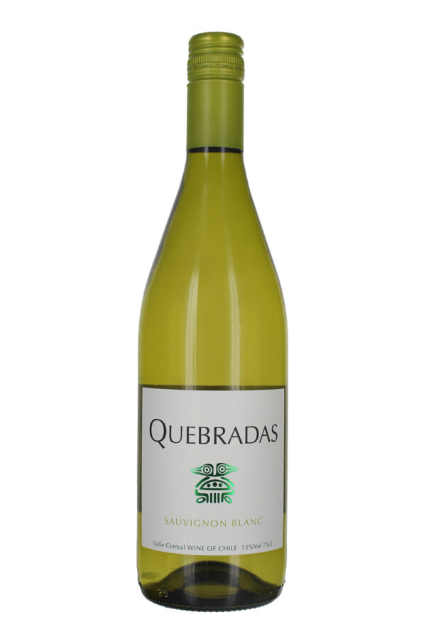 2021 Quebradas Sauvignon Blanc, Central Valley, Chile (Case)