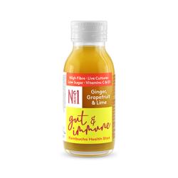 Kombucha Gut & Immune Ginger Grapefruit Lime Health Shot