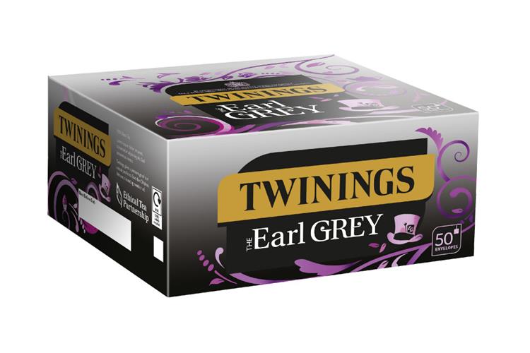 Twinings Earl Grey Envelope Tagged Teabags
