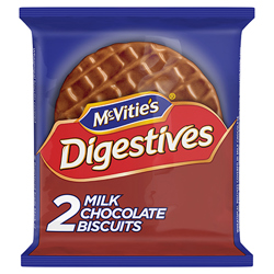 McVitie's Milk Chocolate Digestive Biscuits To Go Snack Pack