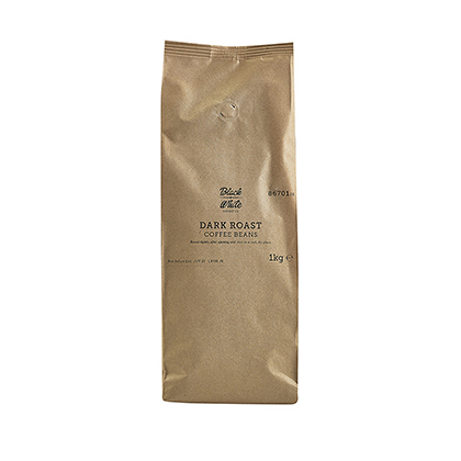Black + White Coffee Co. Dark Roast Coffee Beans