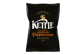KETTLE® Chips Sea Salt & Crushed Black Peppercorns 40g
