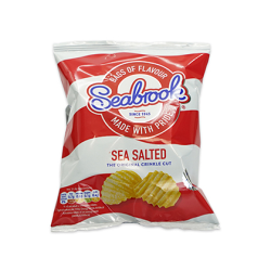 Seabrook Crinkle Crisps Sea Salted 31.8g Gluten Free