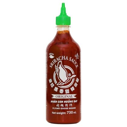 Flying Goose Sriracha Hot Chilli Sauce.