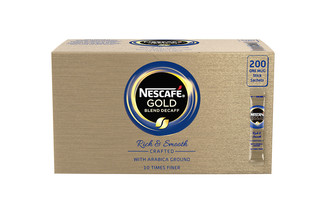 NESCAFE Gold Blend Decaffeinated Instant Coffee, 200 sachets.