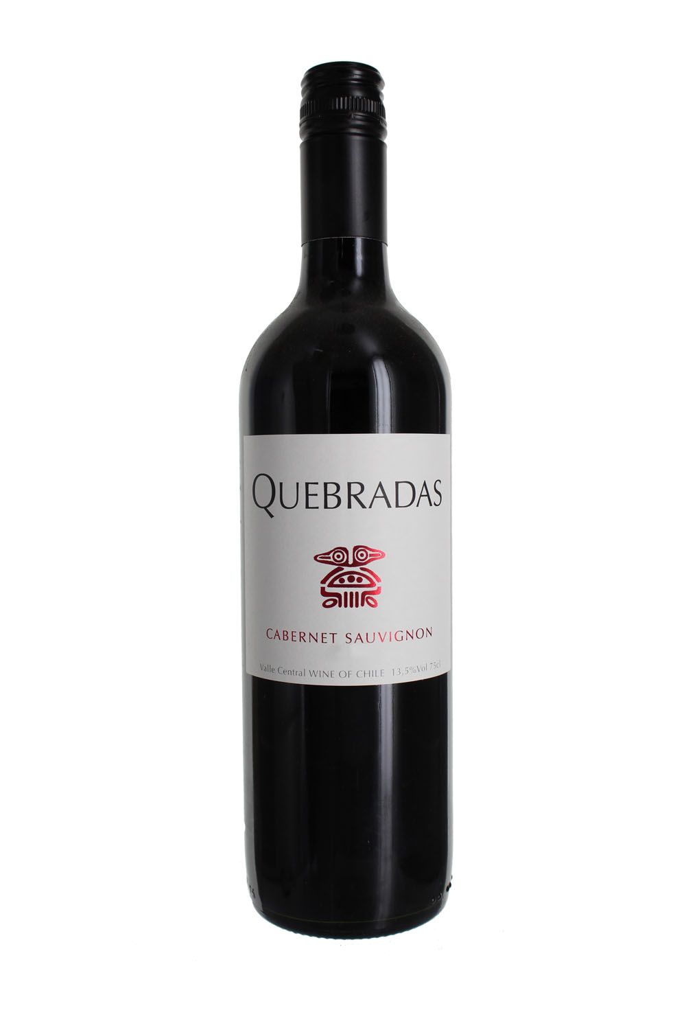 2017 Quebradas Merlot, Central Valley, Chile (Case)