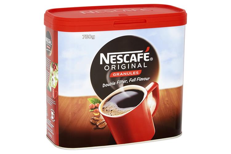 Nescafe Original Instant Coffee Granules Tin 1 x 750 gram