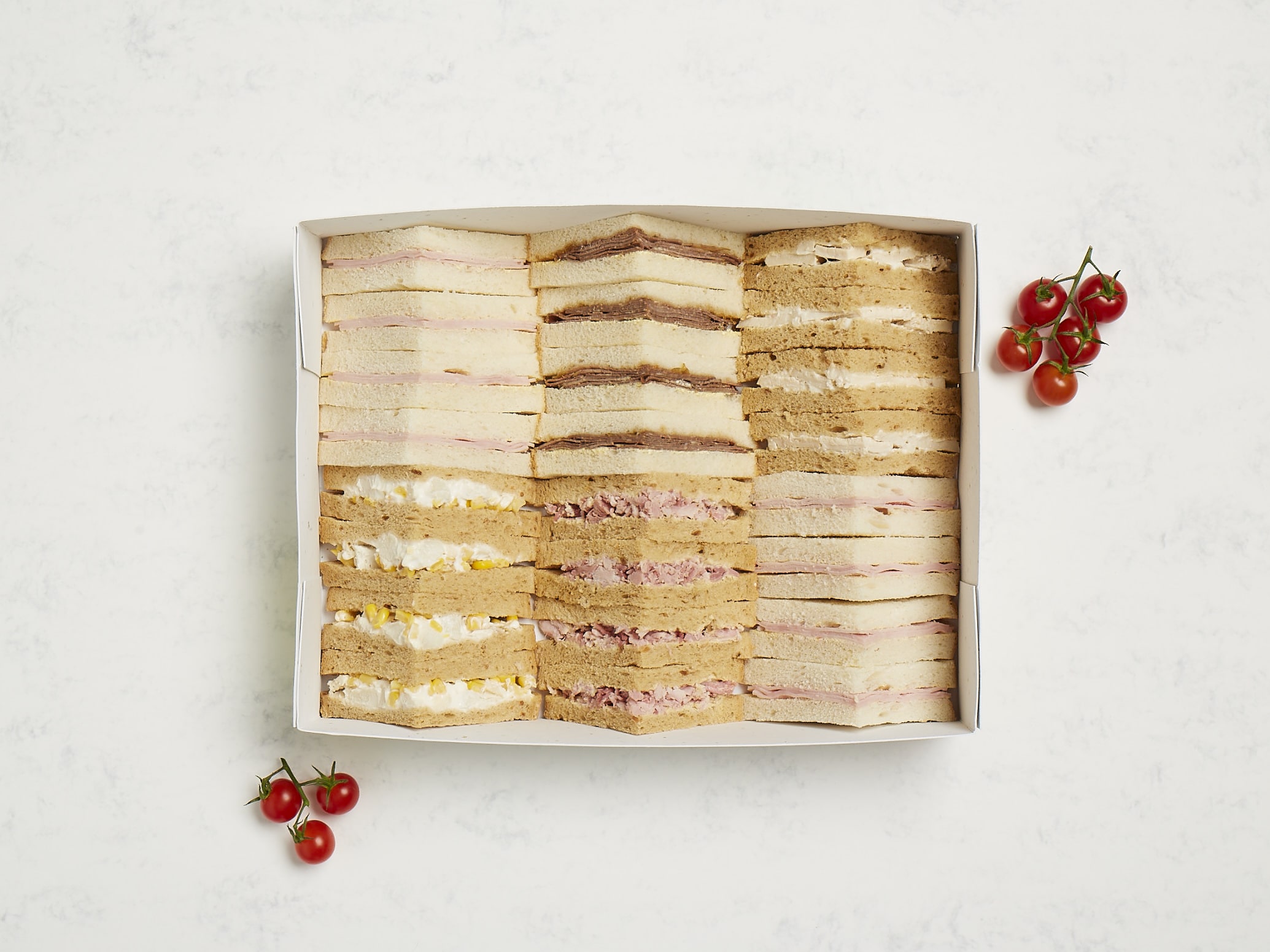 Simple Meat Sandwich Platter