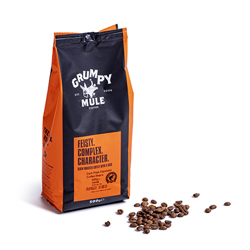 Grumpy Mule Dark Peak Espresso Beans RFA 500g x 10