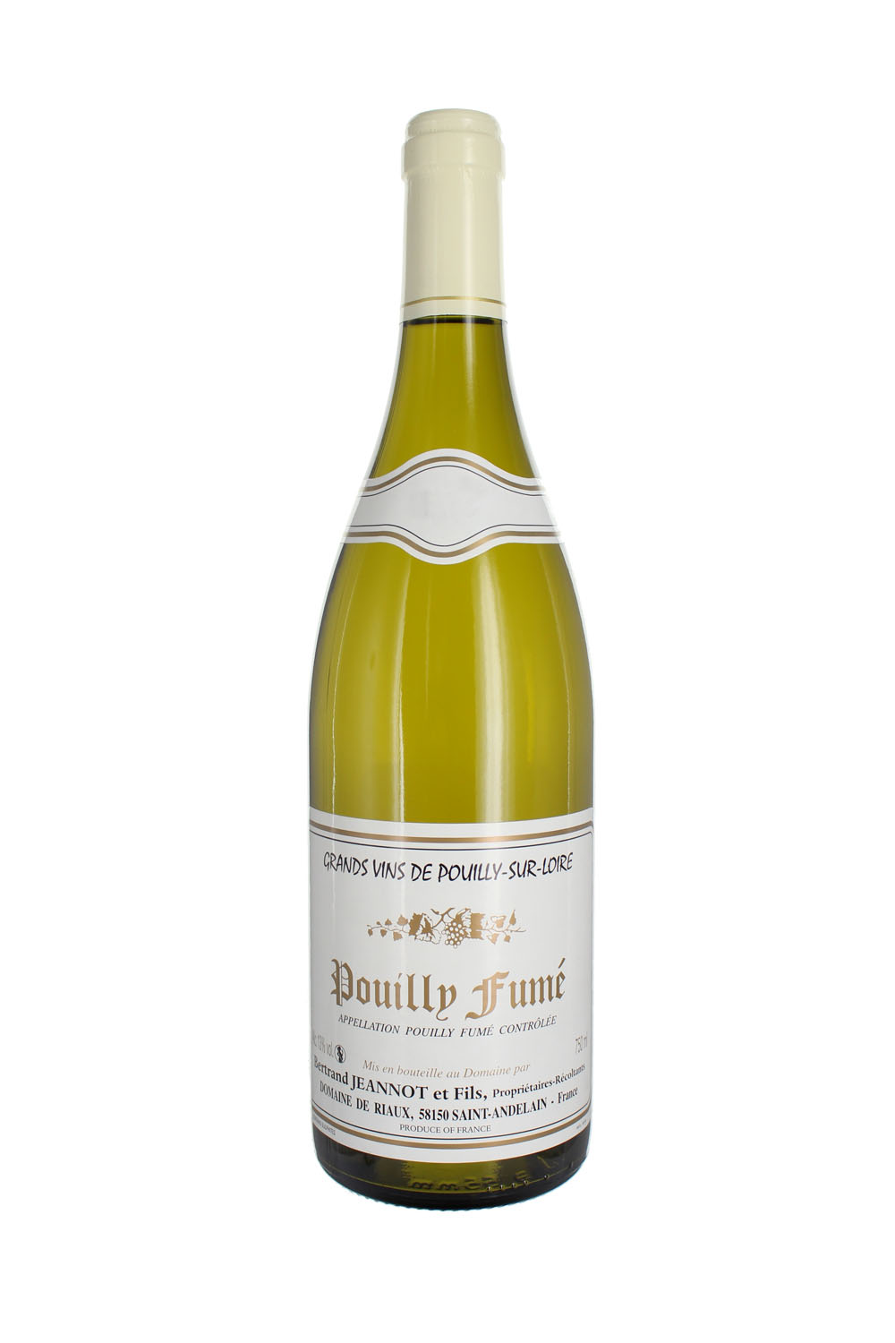 2017 Pouilly-Fume, Domaine de Riaux, Bertrand Jeannot & Fils (Case)