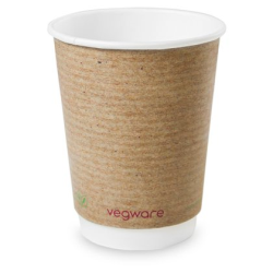 Kraft Double Wall Hot Cup 12oz