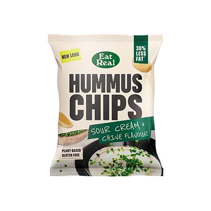 Eat Real Sour Cream & Chive Hummus Chips