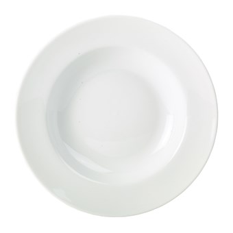 Royal Genware 27cm Porcelain Soup Plate or Pasta Dish