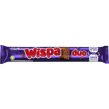 Cadbury Wispa Duo Chocolate Bar