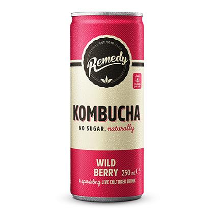 Remedy Kombucha Wild Berry