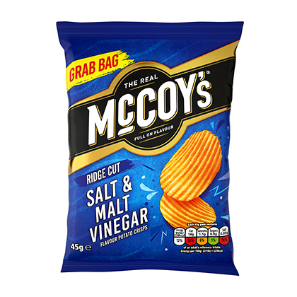 McCoys Salt & Malt Vinegar Crisps