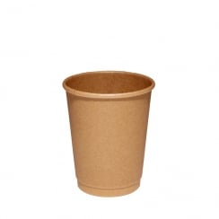 8oz Brown Paper Cup - Double Wall