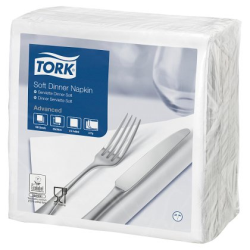 Tork Dinner Napkin White 3ply