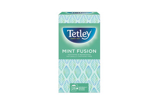 Tetley Mint Fusion String & Tag envelope