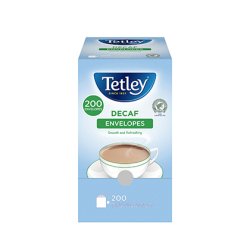 Tetley Decaf String and Tag Envelopes