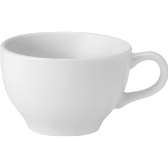 Utopia Pure White Cappuccino Cup- 340ml